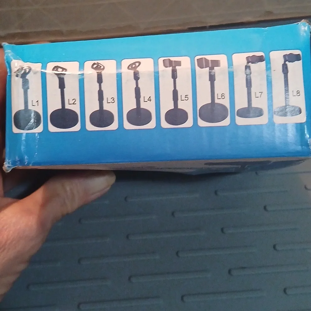 Black Microphone Stand
